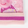 Peppa Pig Pink kids hat+ gloves set