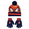 Spiderman Red kids hat+ gloves set