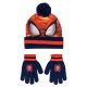 Spiderman Red kids hat+ gloves set