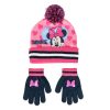 Disney Minnie Heart kids hat+ gloves set