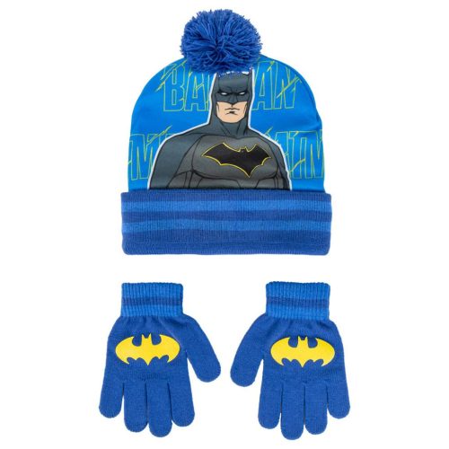 Batman kids hat+ gloves set