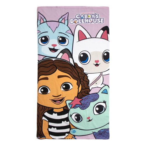 Gabby's Dollhouse bath towel, beach towel 70x140cm (Fast Dry)