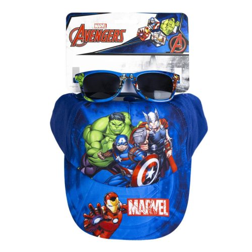 Avengers sunglasses and baseball cap set