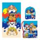 Paw Patrol towel, gym sack, baseball cap set