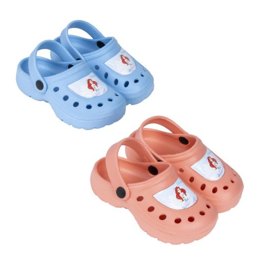 Disney Princess Ariel children's clog, sizes 24-31