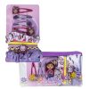 Gabby's Dollhouse Purrrple hair clip and hair tie set