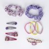 Gabby's Dollhouse Purrrple hair clip and hair tie set