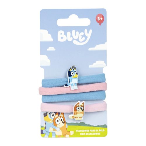 Bluey 4-piece hair tie set