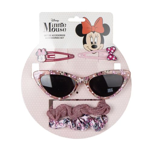 Disney Minnie Glittery sunglasses and hair accessory set