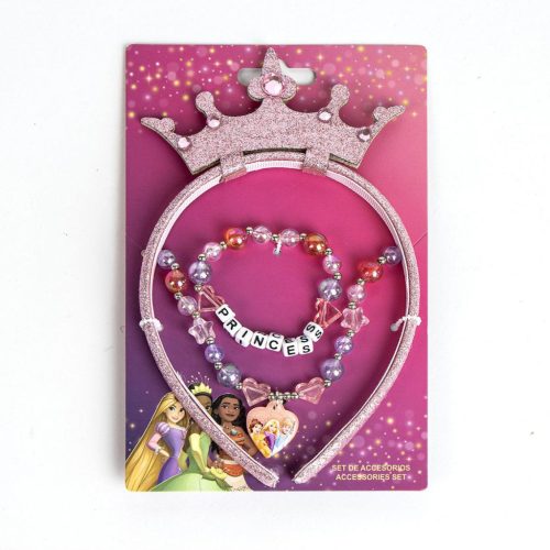 Disney Princess jewelry and headband set