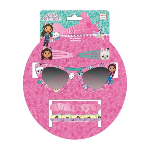 Gabby's Dollhouse sunglasses and hair accessory set