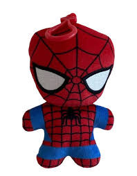 Spiderman Iron Man 2D plush figure with hanger 13 cm