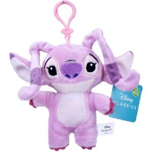 Disney Lilo and Stitch Angel 2D plush figure with hanger 14 cm