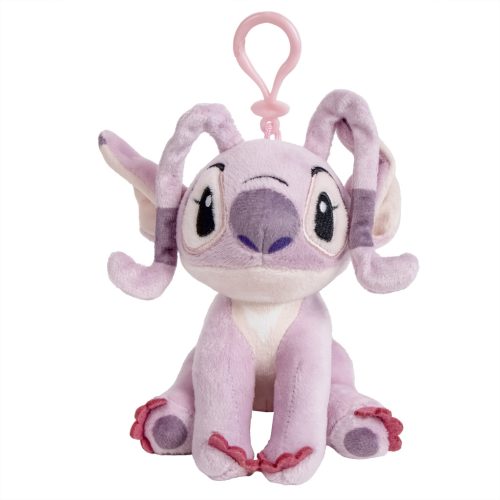 Disney Lilo and Stitch Angel 3D plush figure with hook 14 cm