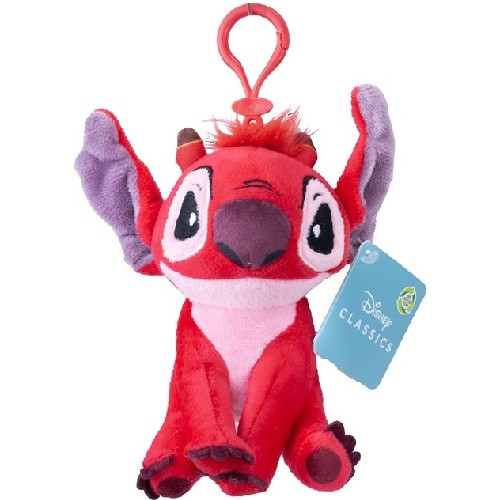 Disney Lilo and Stitch Leroy 3D plush figure with hanger 14 cm