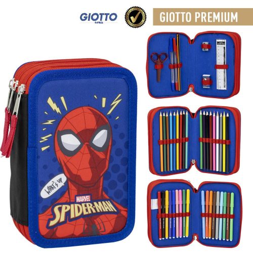 Spiderman What's Up 3-tier filled pencil case