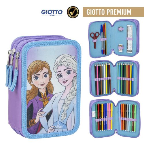 Disney Frozen Sisters filled pencil case 3-tier