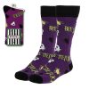 Beetlejuice Purple adult long socks 38/45