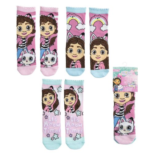 Gabby's Dollhouse Meow Time children's socks 23-30