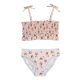 Bluey Peach children's swimsuit, bikini ages 2-6