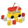 Disney Mickey  Yellow shape sorter bus Clementoni