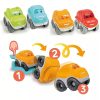 Colour Blue Tumbling Toy Car Clementoni