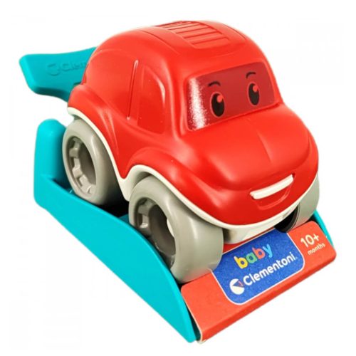 Colour Red Somersaulting toy car Clementoni