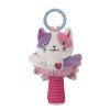 Cat Lovely plush baby rattle Clementoni