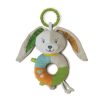 Rabbit Lovely plush baby rattle Clementoni