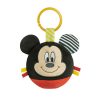 Disney Mickey  plush ball figure, baby rattle Clementoni