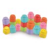 Colour Clemmy soft building block set 10 pcs Clementoni