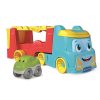 Vehicle Team Colorful Flipping Car Transporter 2 in 1 Clementoni