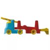 Vehicle Team Colorful Flipping Car Transporter 2 in 1 Clementoni