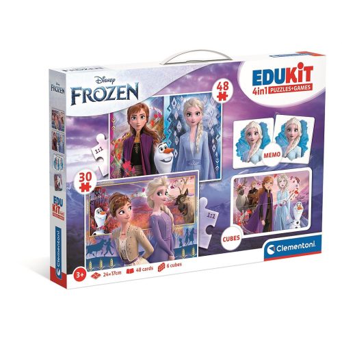 Disney Frozen Seasons 4-in-1 Game Collection Clementoni