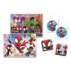 Spiderman Spidey 4-in-1 Game Collection Clementoni