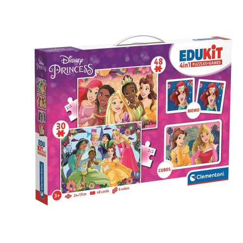 Disney Princess Bonding 4-in-1 Game Collection Clementoni