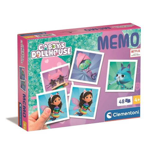 Gabby's Dollhouse Fairy memory game 48-piece Clementoni