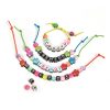 Crazy Chic Message bracelet making creative set Clementoni