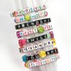 Crazy Chic Message bracelet making creative set Clementoni