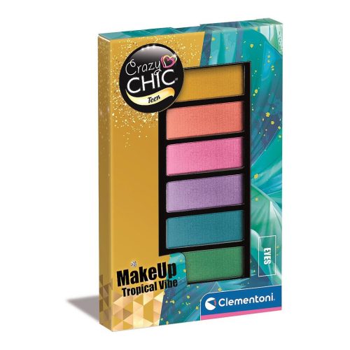 Crazy Chic Tropical eyeshadow kit Clementoni