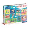 Peppa Pig Life 10 in 1 Puzzle Clementoni