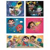 Jusice League Idols DC Super Hero 10 in 1 puzzle Clementoni