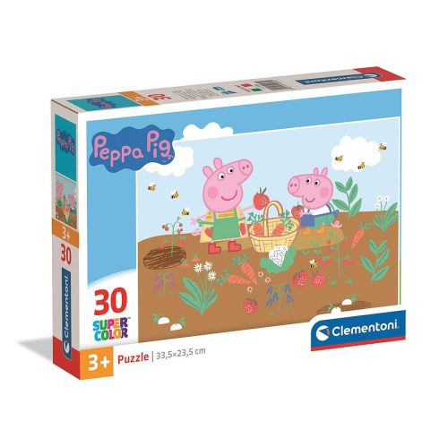 Peppa Pig Gardening 30-piece Clementoni puzzle