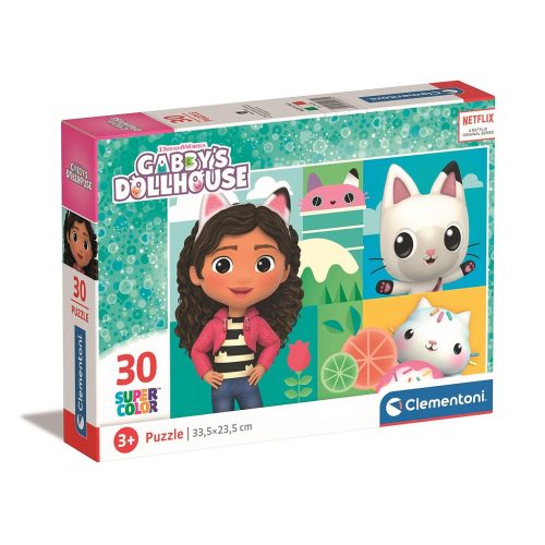 Gabby's Dollhouse Pictures 30-piece Clementoni puzzle