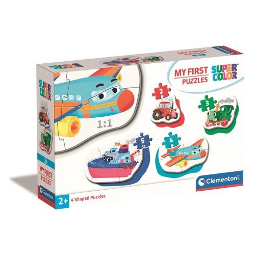 Vehicle My First baby shape puzzle Clementoni