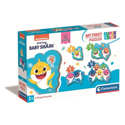 Baby Shark My First baby shape puzzle Clementoni