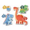 Dinosaur My First baby shape puzzle Clementoni