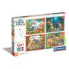 Disney Winnie the Pooh 4 in 1 puzzle Clementoni