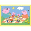 Peppa Pig Picnic and School 4-in-1 puzzle Clementoni