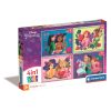 Disney Princess 4 in 1 Puzzle Clementoni